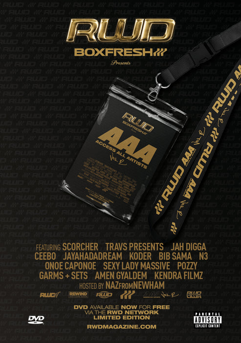 RWD - AAA - Access All Artists DVD